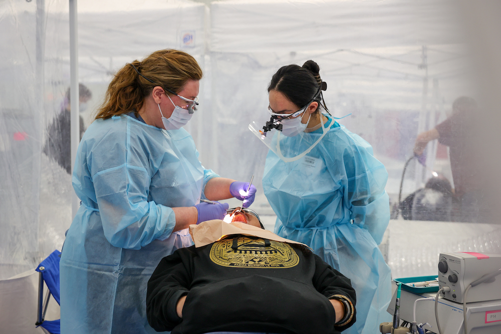 UAA dental hygiene students step up to serve Alaskans in need School